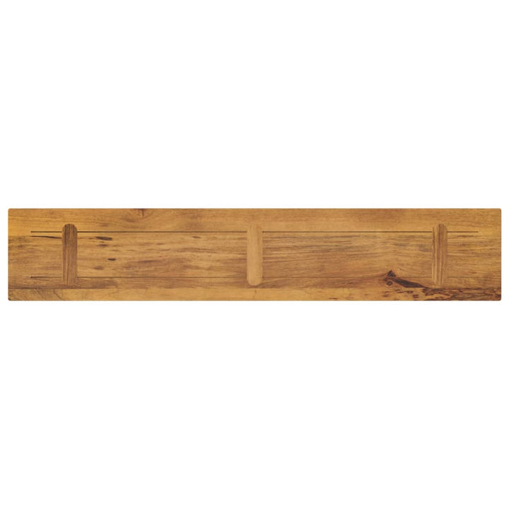 bordplade 160x40x3,8 cm rektangulær massivt mangotræ