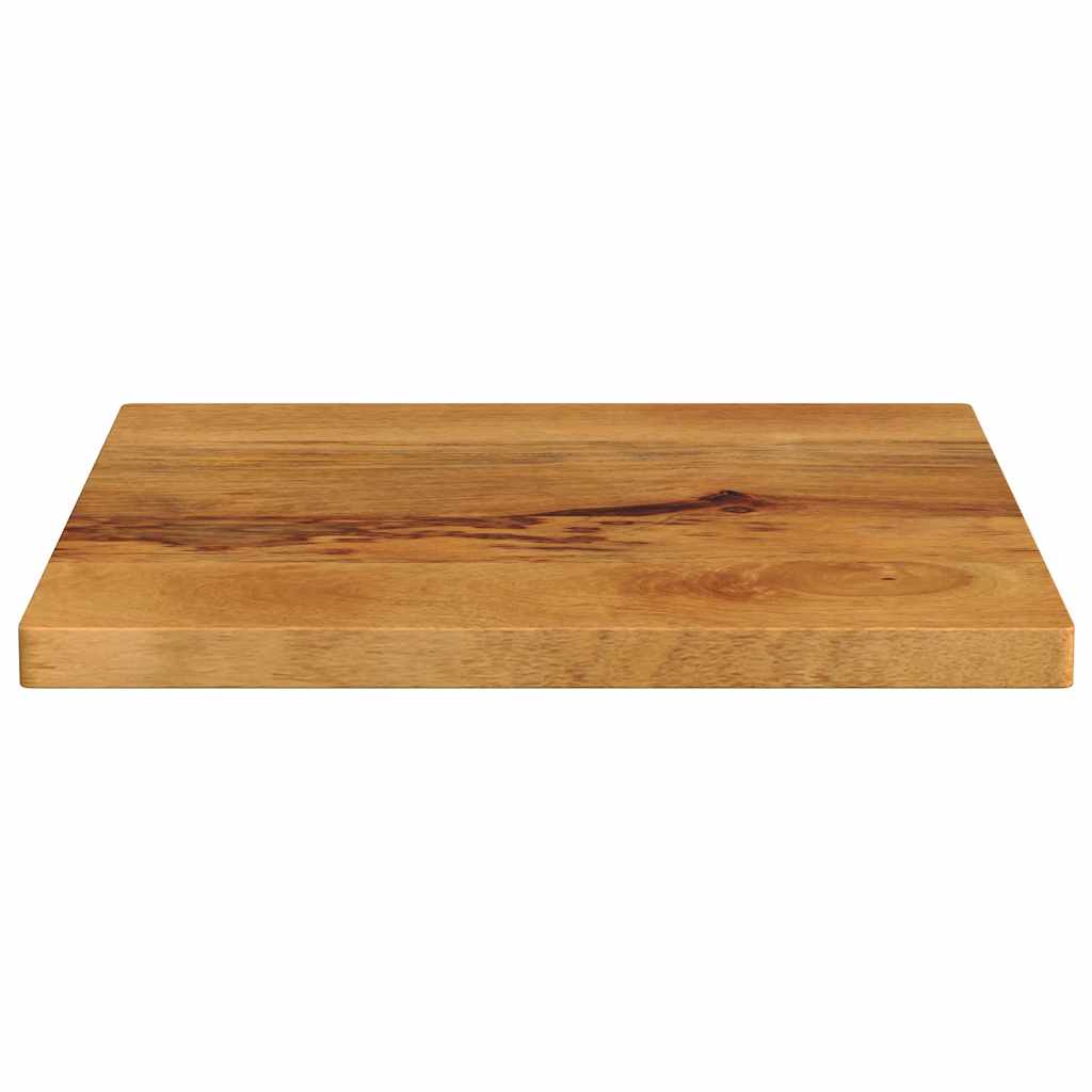 bordplade 50x50x3,8 cm firkantet massivt mangotræ