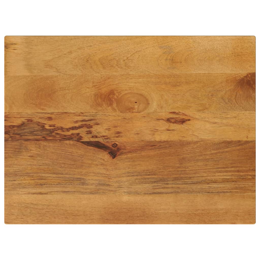 bordplade 90x50x3,8 cm rektangulær massivt mangotræ