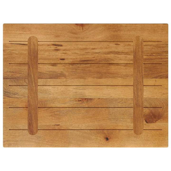 bordplade 90x50x3,8 cm rektangulær massivt mangotræ