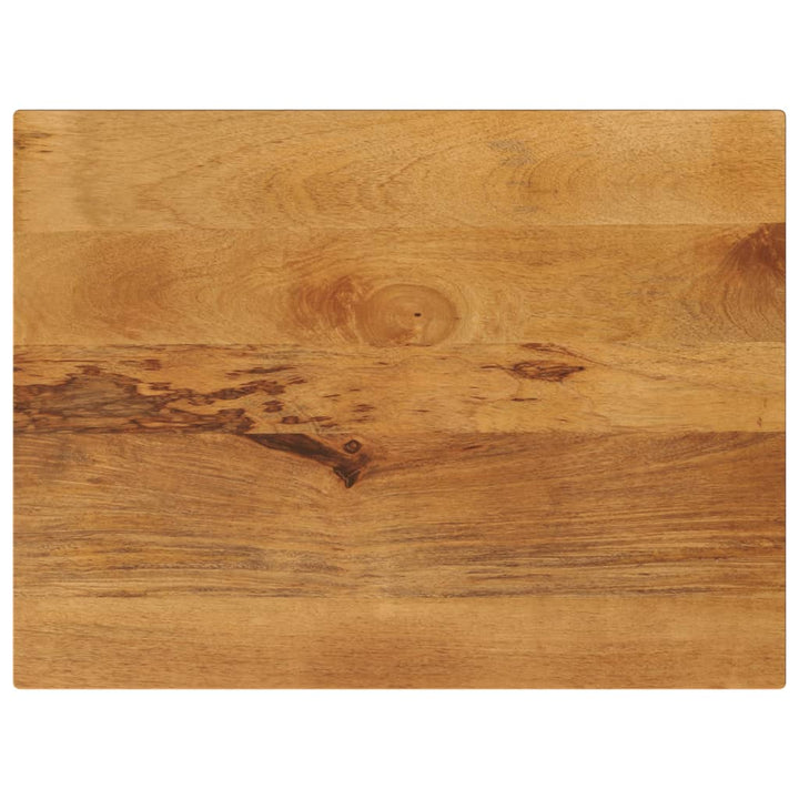 bordplade 70x60x3,8 cm rektangulær massivt mangotræ
