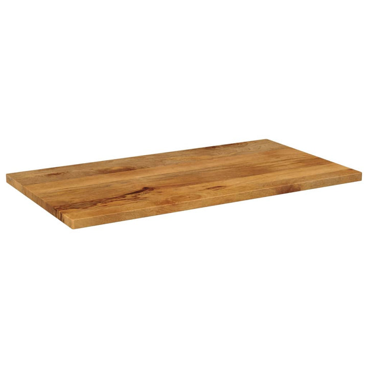 bordplade 100x60x3,8 cm rektangulær massivt mangotræ