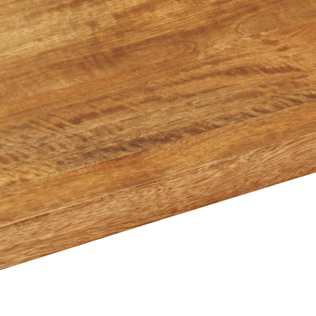 bordplade 100x60x3,8 cm rektangulær massivt mangotræ
