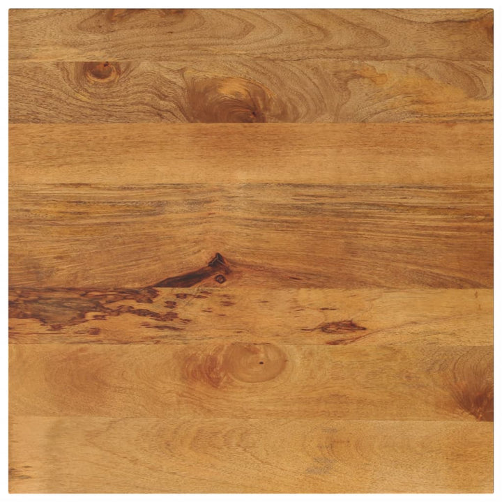 bordplade 80x80x3,8 cm firkantet massivt mangotræ