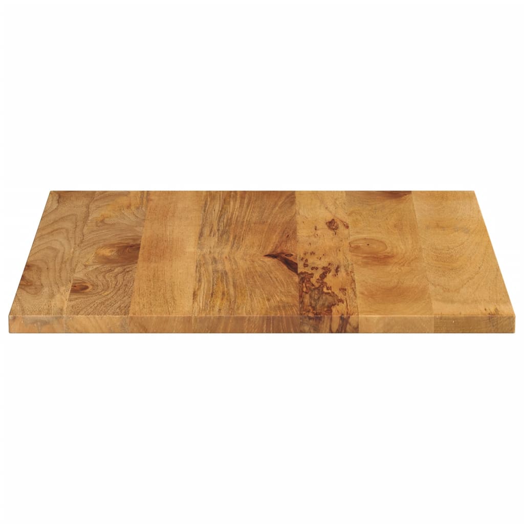 bordplade 80x80x3,8 cm firkantet massivt mangotræ