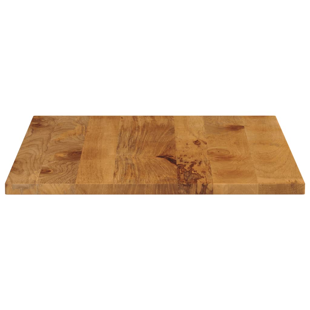 bordplade 90x80x3,8 cm rektangulær massivt mangotræ
