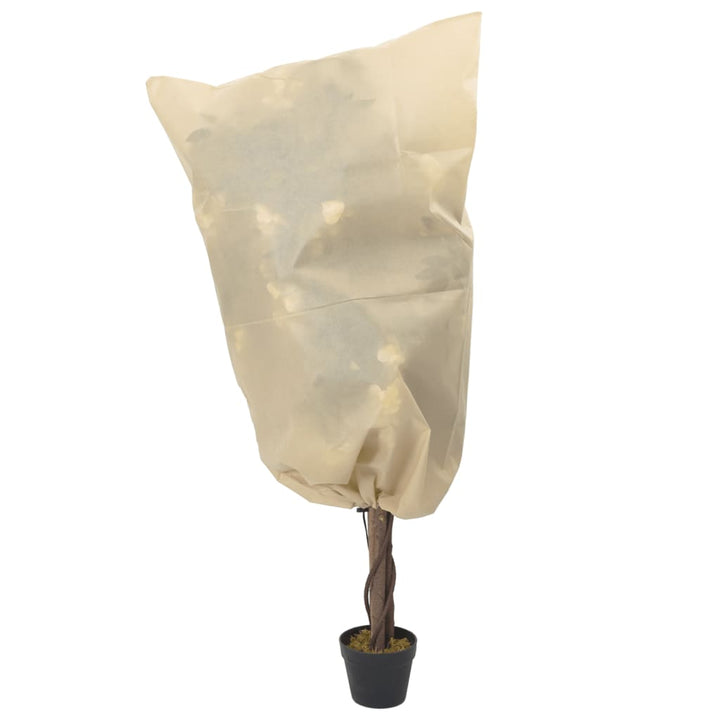 plantebeskyttelse med snore 12 stk. 70 g/m² 0,8x0,8 m