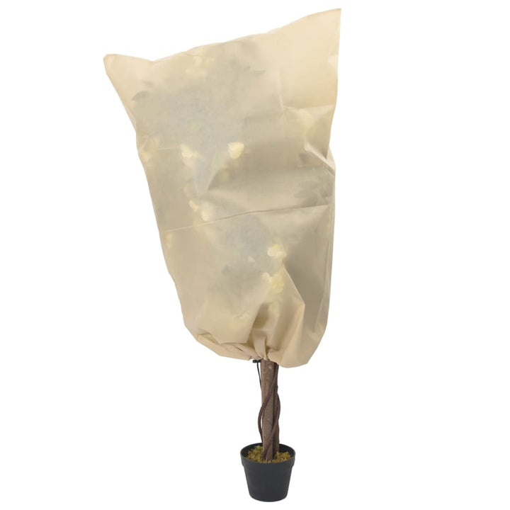 plantebeskyttelse med snore 12 stk. 70 g/m² 0,8x1 m