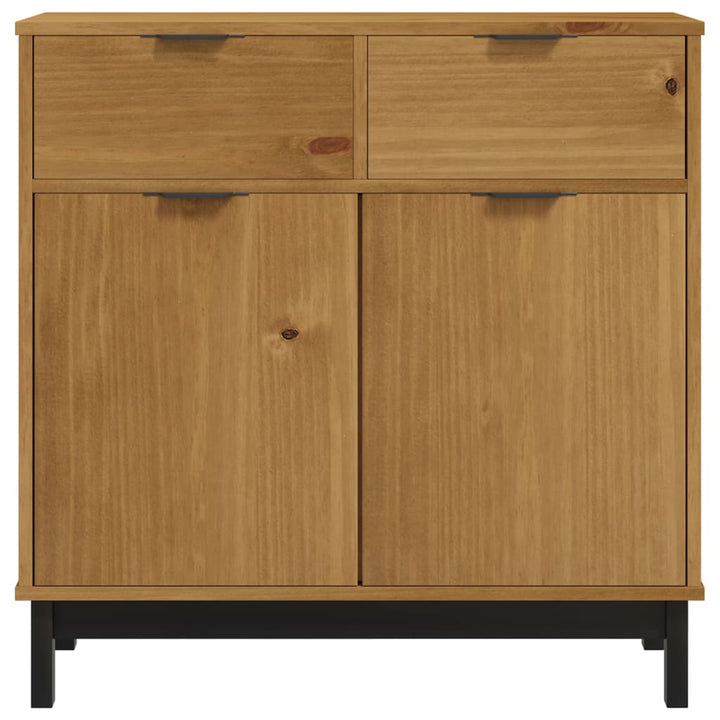 skænk FLAM 80x40x80 cm massivt fyrretræ