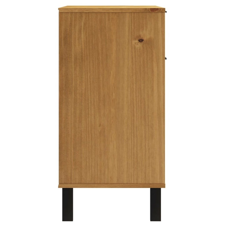 skænk FLAM 80x40x80 cm massivt fyrretræ