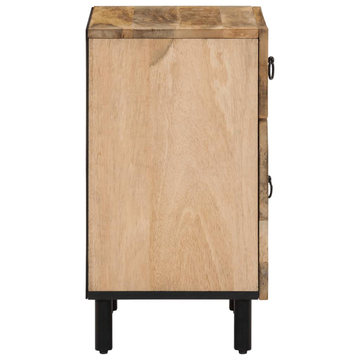 sengebord 50x33x60 cm massivt mangotræ