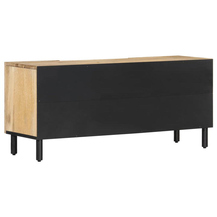 tv-bord 105x33x46cm massivt mangotræ