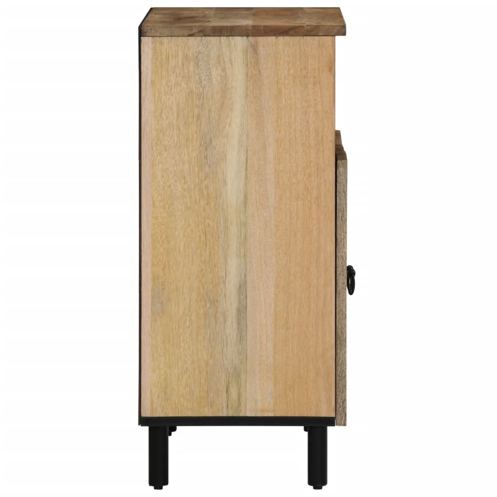 skab 60x33x75 cm massivt mangotræ