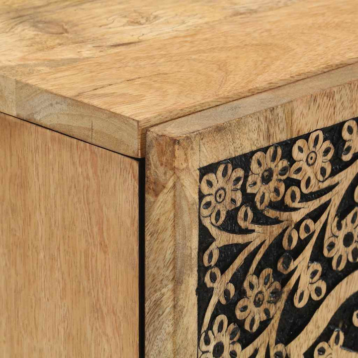 skab 40x33x110 cm massivt mangotræ