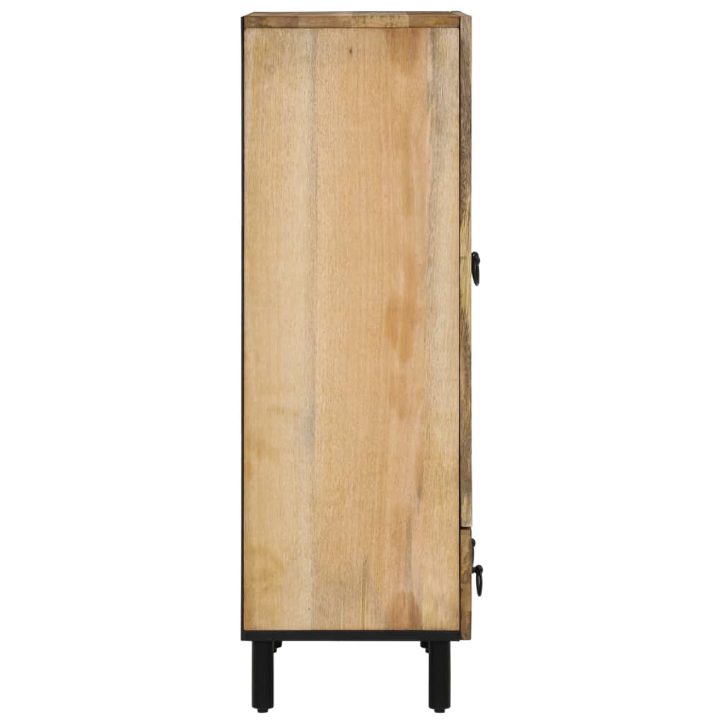 skab 60x33x100 cm massivt mangotræ