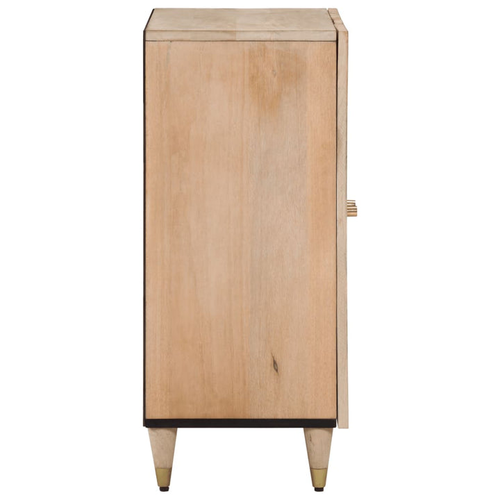 skab 60x33x75 cm massivt mangotræ