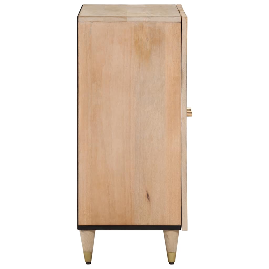 skab 60x33x75 cm massivt mangotræ