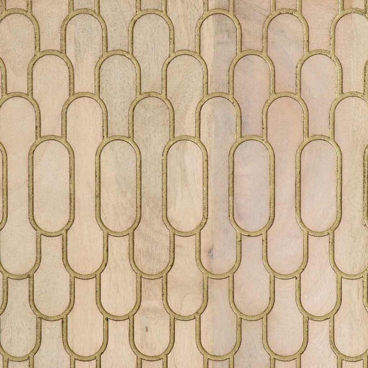 skab 60x33x75 cm massivt mangotræ