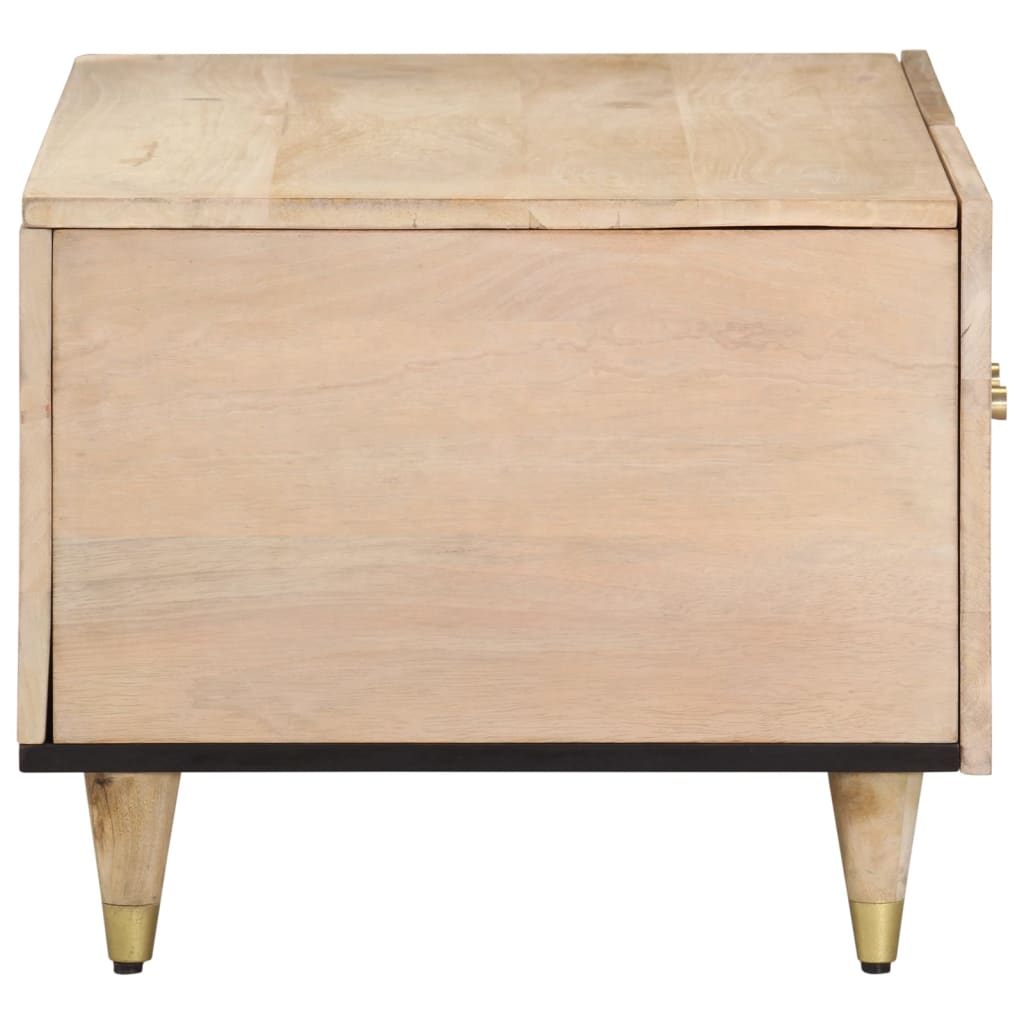 sofabord 80x50x40 cm massivt mangotræ