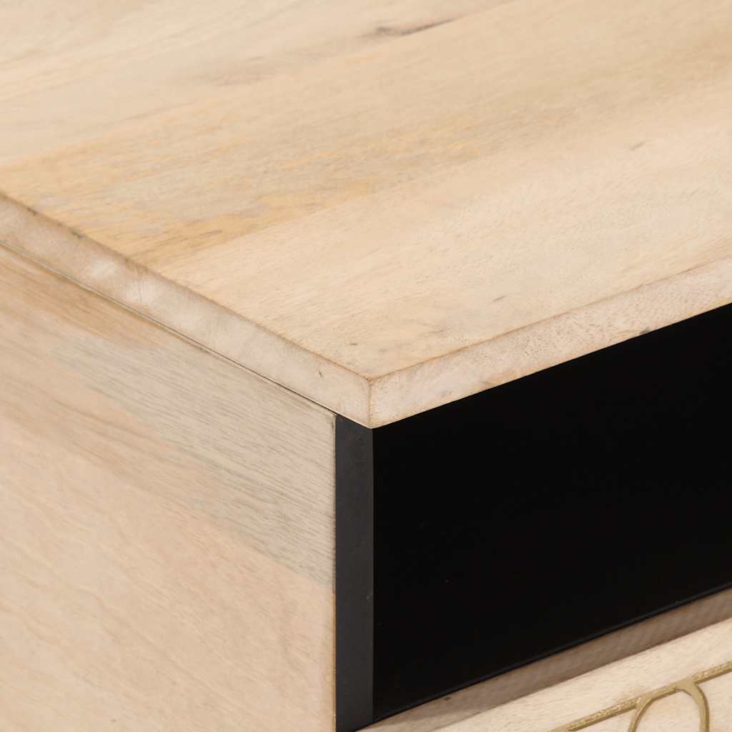 sofabord 80x54x40 cm massivt mangotræ