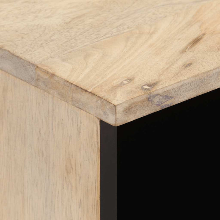tv-bord 100x33x46 cm massivt mangotræ