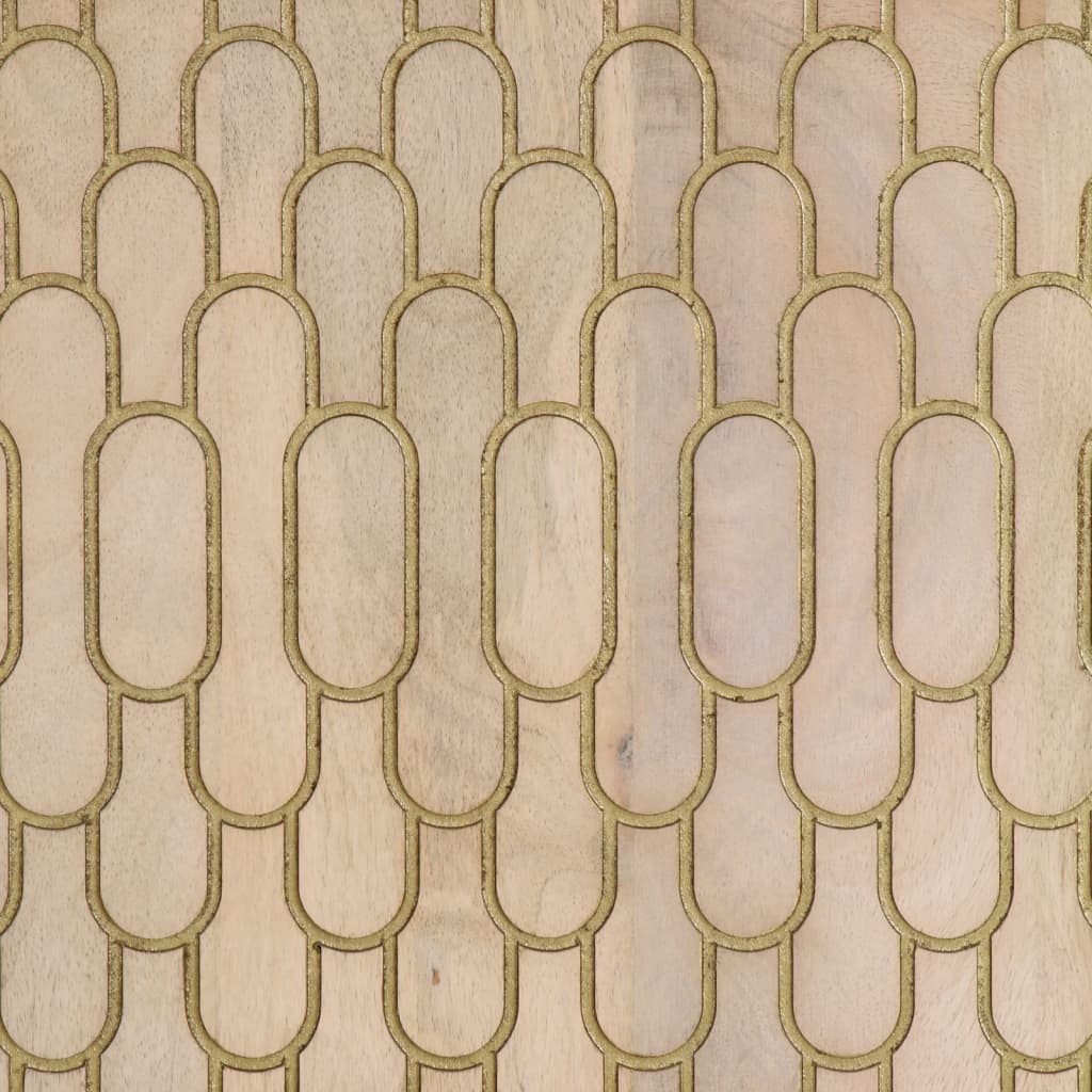 underskab til vask 62x33x58 cm massivt mangotræ