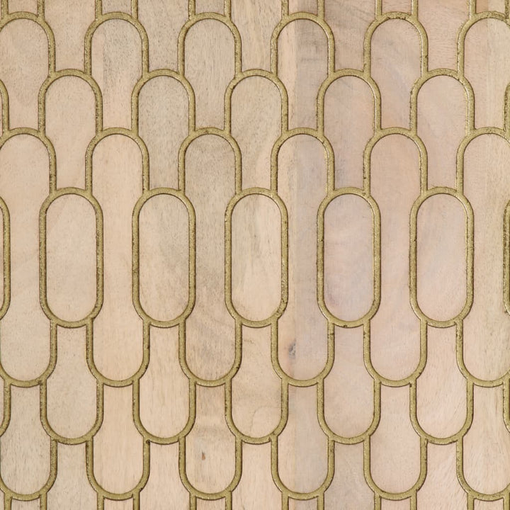 badeværelsesskab 38x33x160 cm massivt mangotræ