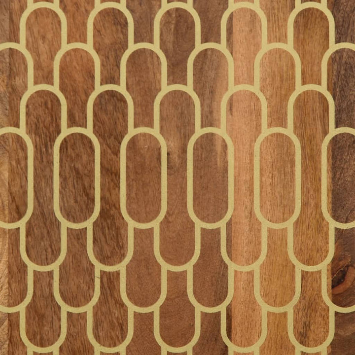 badeværelsesskab 38x33x48 cm massivt mangotræ
