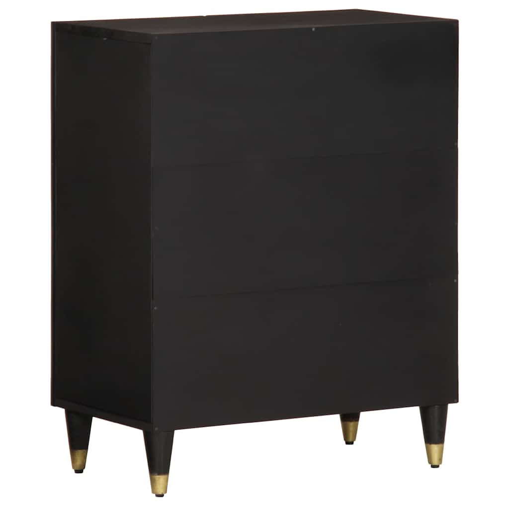 skab 60x33x75 cm massivt mangotræ