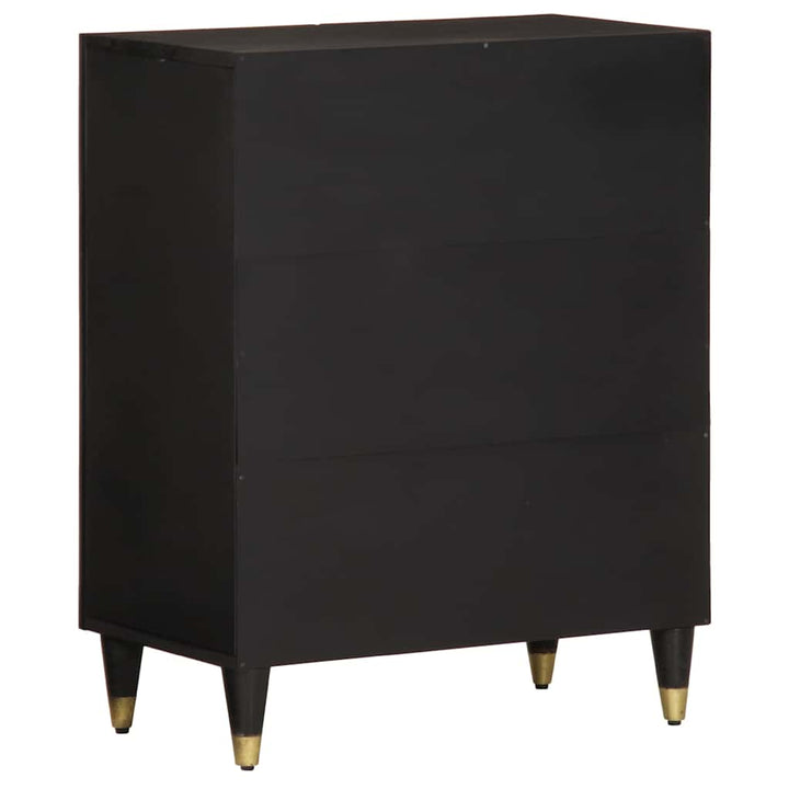 skab 60x33x75 cm massivt mangotræ