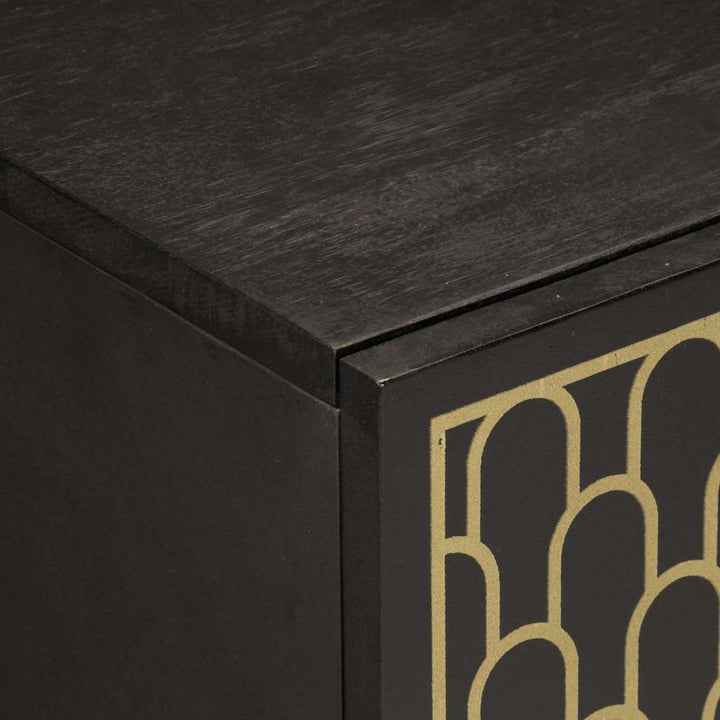 skab 60x33x75 cm massivt mangotræ