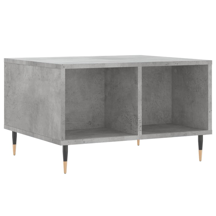 sofabord 60x50x36,5 cm konstrueret træ betongrå
