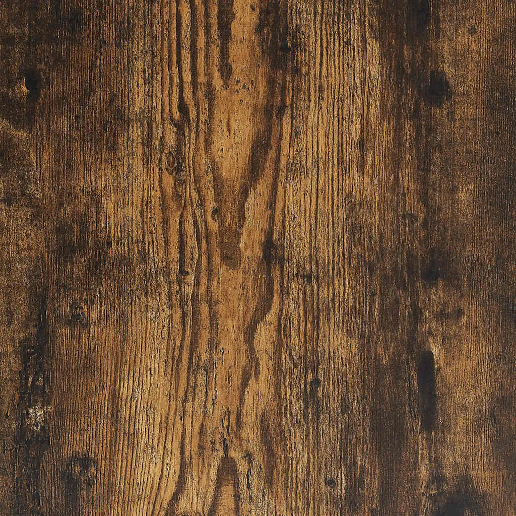 sengebord 40x35x50 cm konstrueret træ røget egetræsfarve