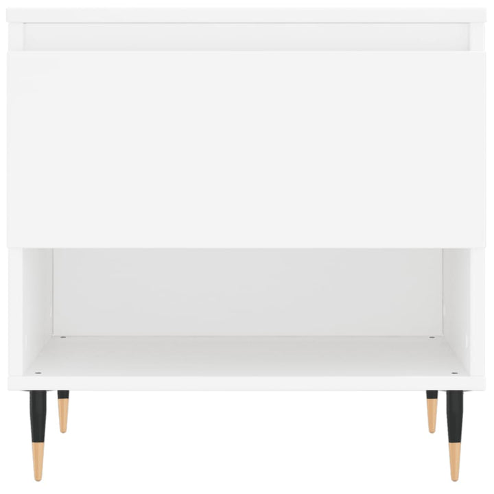 sofaborde 2 stk. 50x46x50 cm konstrueret træ hvid