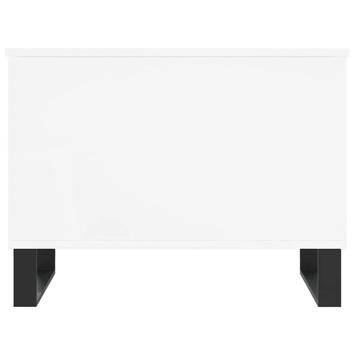 sofabord 60x44,5x45 cm konstrueret træ hvid