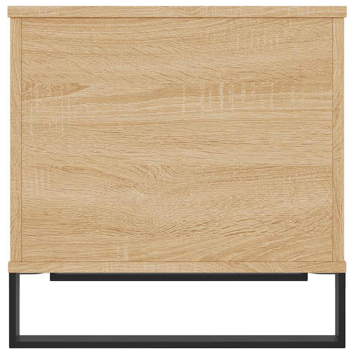 sofabord 60x44,5x45 cm konstrueret træ sonoma-eg