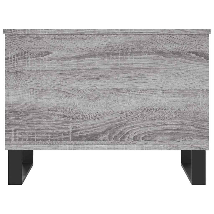sofabord 60x44,5x45 cm konstrueret træ Grå sonoma-eg