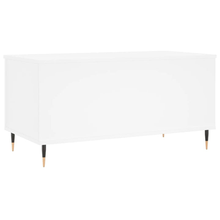 sofabord 90x44,5x45 cm konstrueret træ hvid