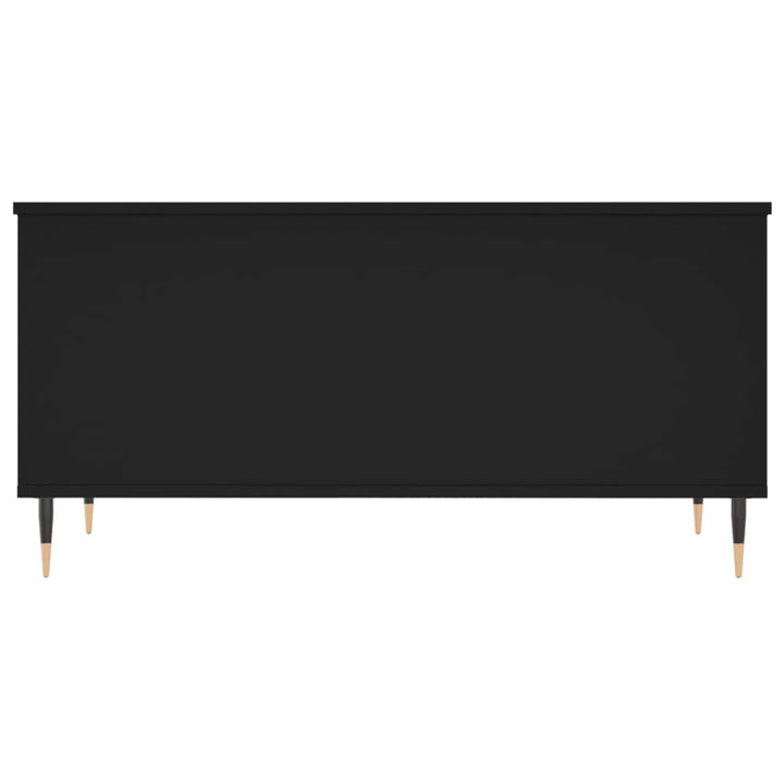 sofabord 90x44,5x45 cm konstrueret træ sort