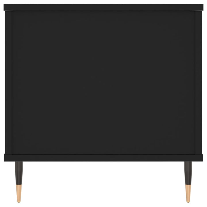sofabord 90x44,5x45 cm konstrueret træ sort