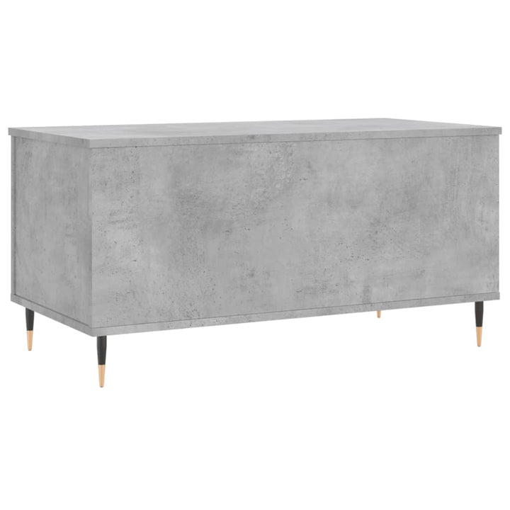 sofabord 90x44,5x45 cm konstrueret træ betongrå