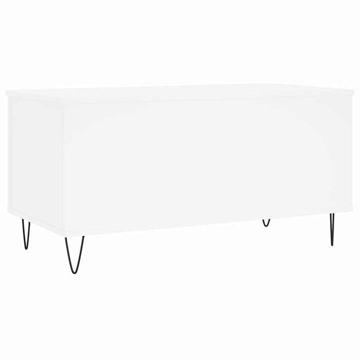 sofabord 90x44,5x45 cm konstrueret træ hvid
