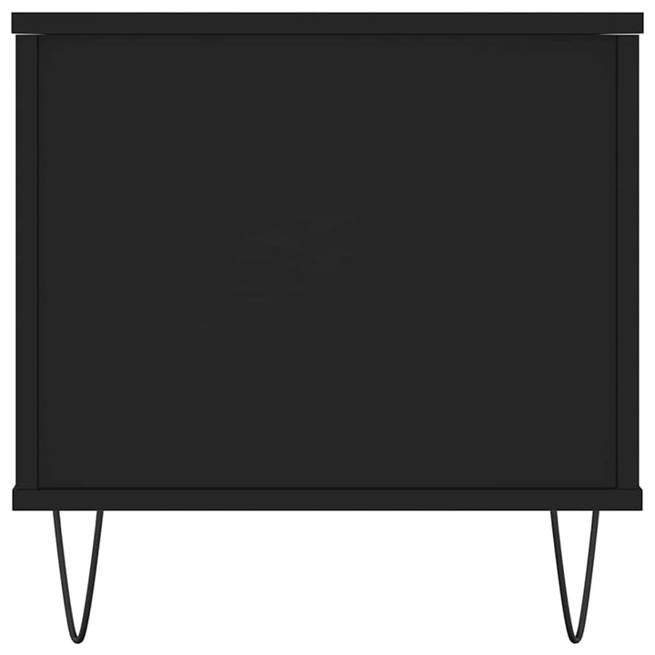 sofabord 90x44,5x45 cm konstrueret træ sort