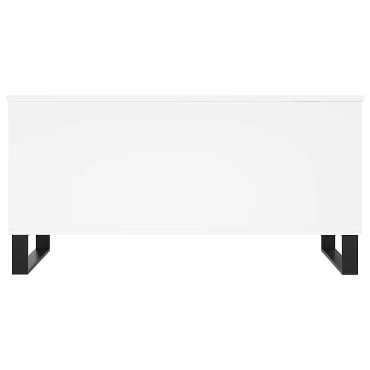 sofabord 90x44,5x45 cm konstrueret træ hvid