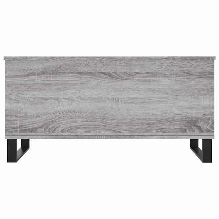 sofabord 90x44,5x45 cm konstrueret træ sonoma-eg grå