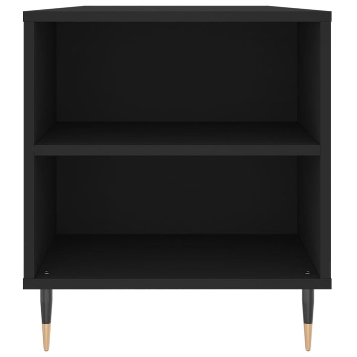 sofabord 102x44,5x50 cm konstrueret træ sort