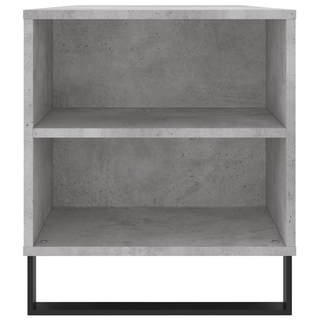 sofabord 102x44,5x50 cm konstrueret træ betongrå