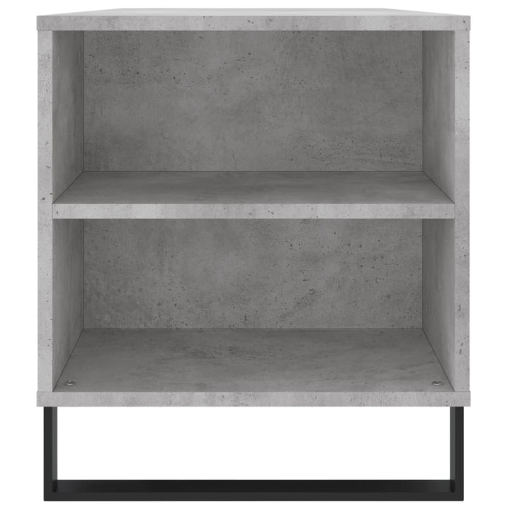 sofabord 102x44,5x50 cm konstrueret træ betongrå