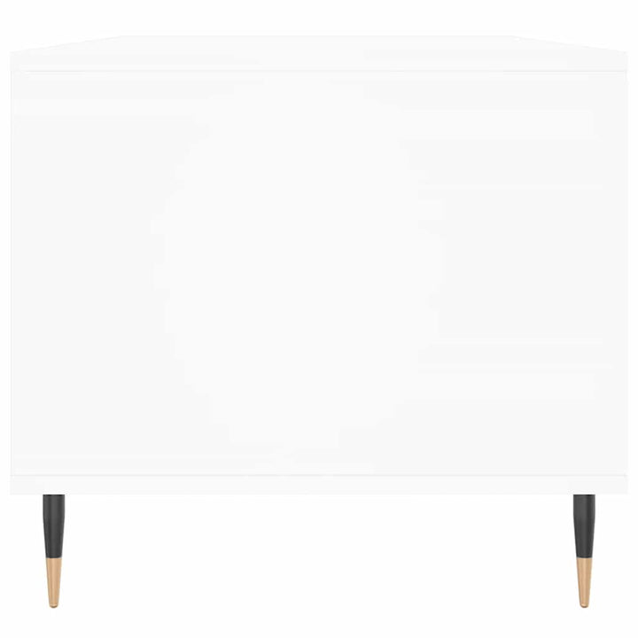 sofabord 90x49x45 cm konstrueret træ hvid
