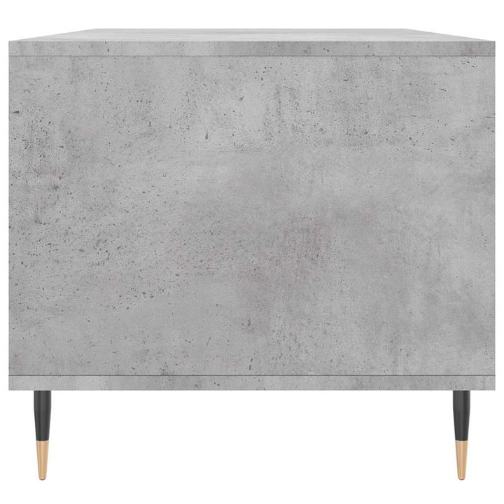 sofabord 90x49x45 cm konstrueret træ betongrå